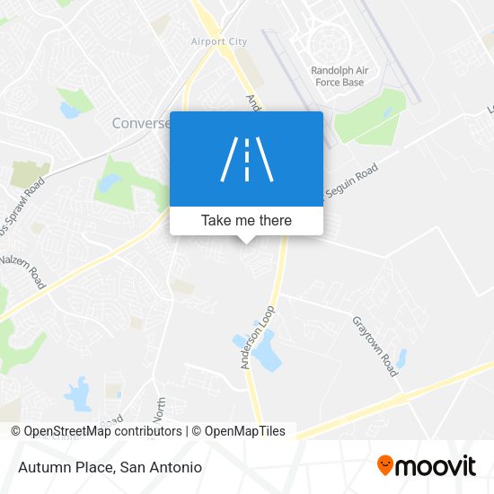 Mapa de Autumn Place