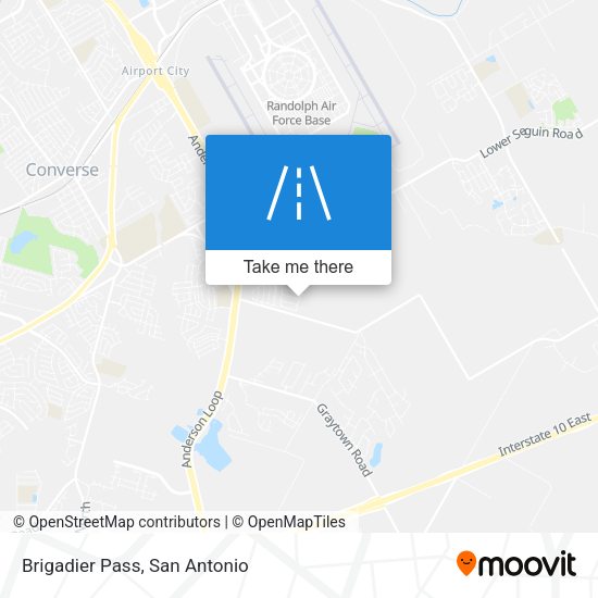 Mapa de Brigadier Pass