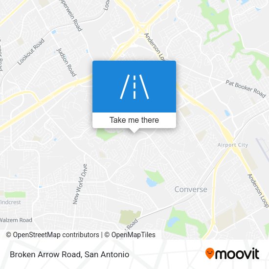 Broken Arrow Road map