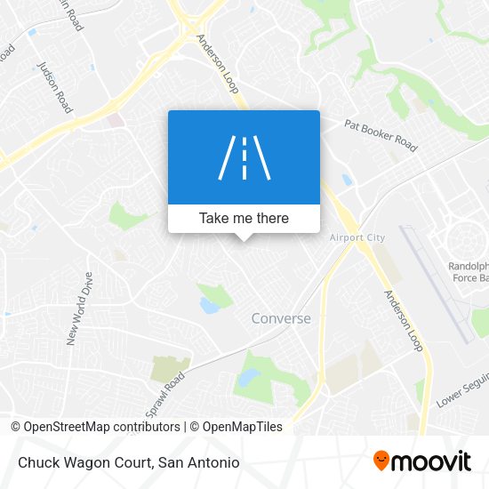 Mapa de Chuck Wagon Court