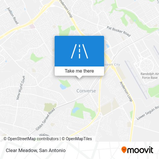 Mapa de Clear Meadow
