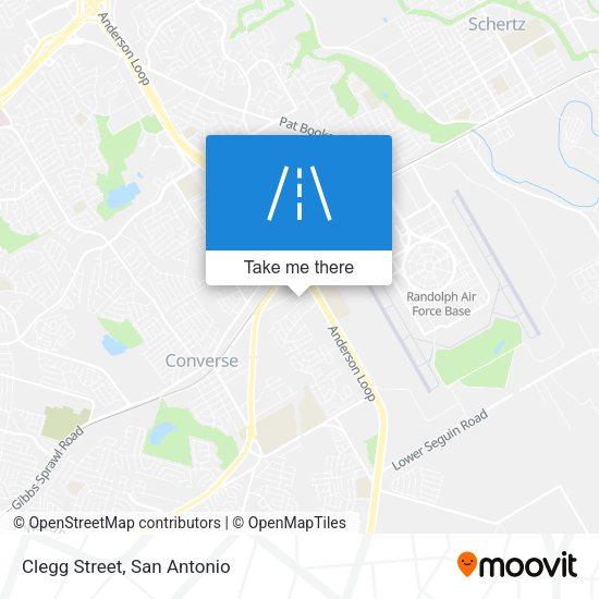 Mapa de Clegg Street