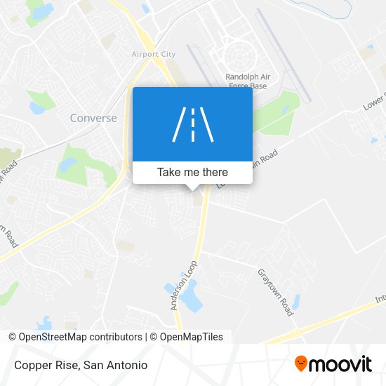Mapa de Copper Rise