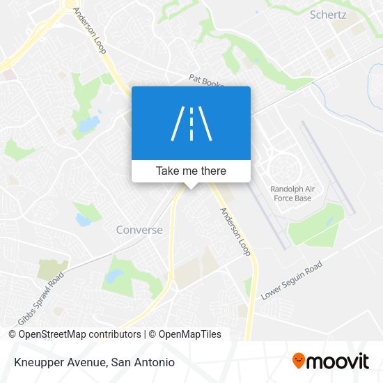 Mapa de Kneupper Avenue