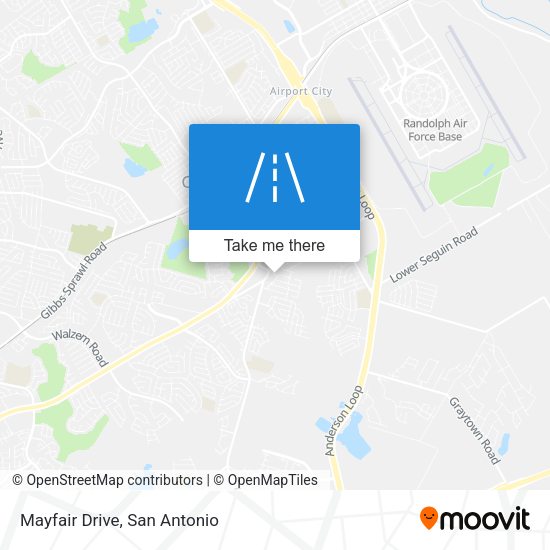 Mapa de Mayfair Drive
