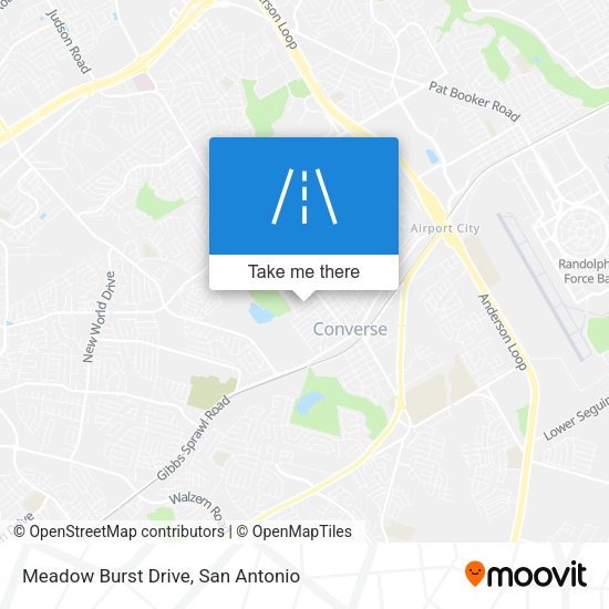 Meadow Burst Drive map