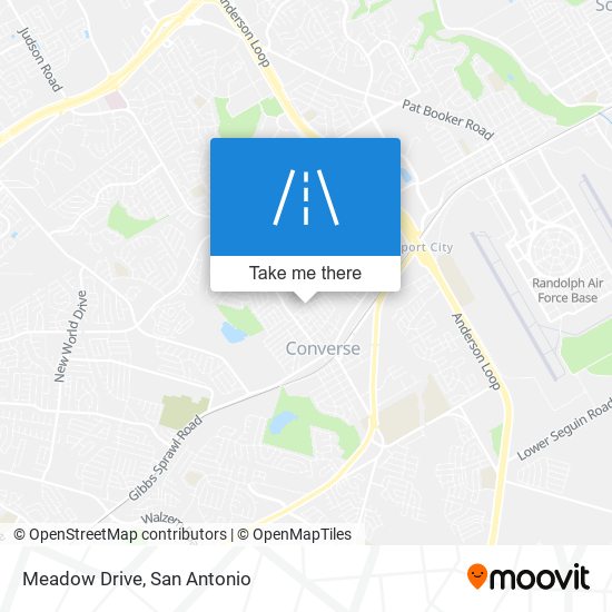 Meadow Drive map