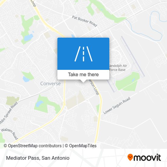 Mapa de Mediator Pass