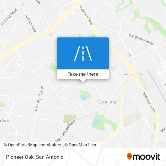 Mapa de Pioneer Oak