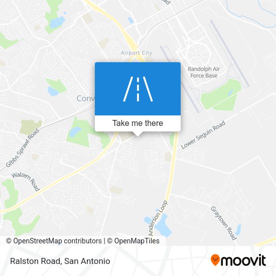 Mapa de Ralston Road