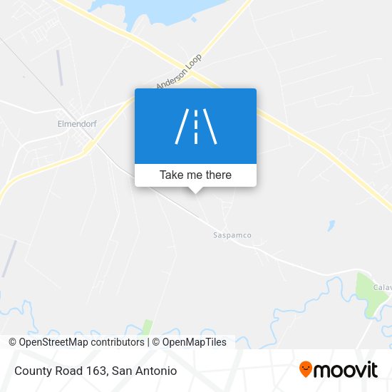 Mapa de County Road 163