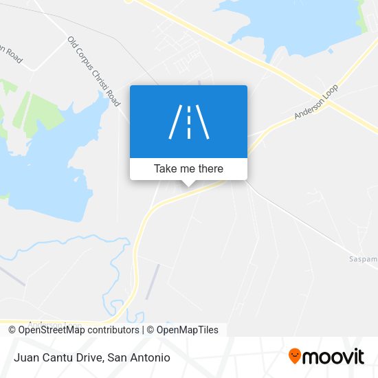 Mapa de Juan Cantu Drive