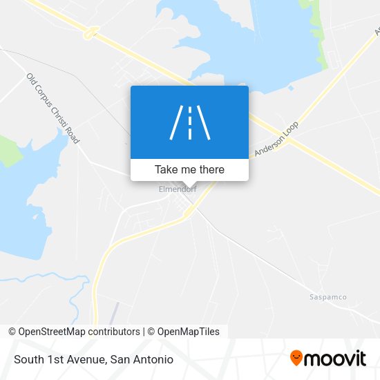 Mapa de South 1st Avenue