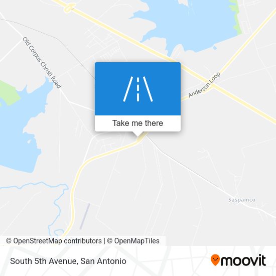 Mapa de South 5th Avenue