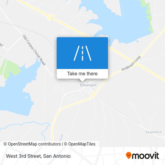 Mapa de West 3rd Street
