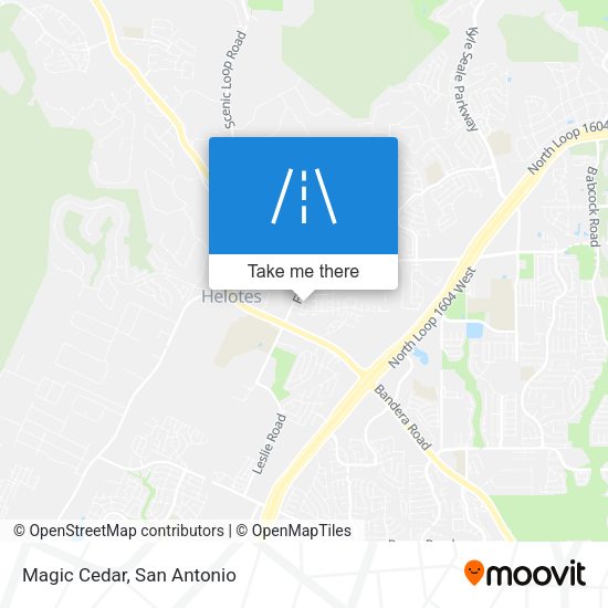Mapa de Magic Cedar
