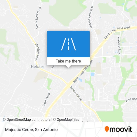 Mapa de Majestic Cedar