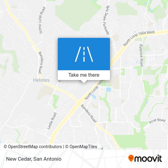Mapa de New Cedar