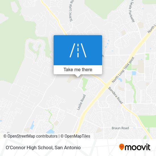 O'Connor High School map