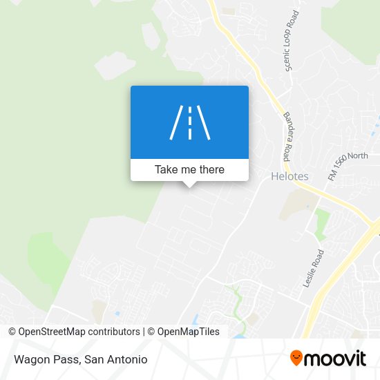 Mapa de Wagon Pass