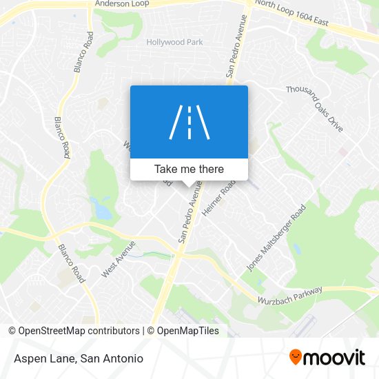 Mapa de Aspen Lane