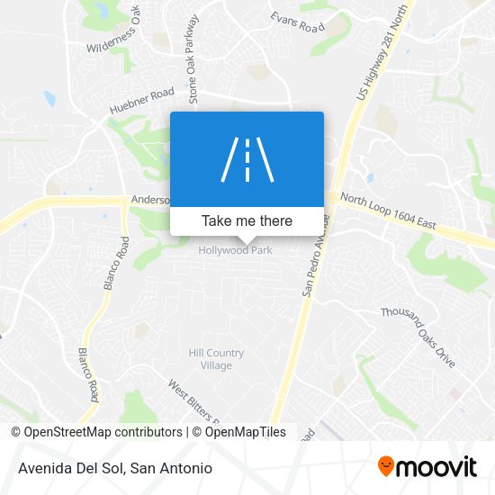 Mapa de Avenida Del Sol