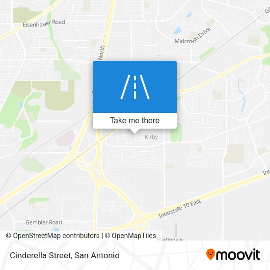 Mapa de Cinderella Street