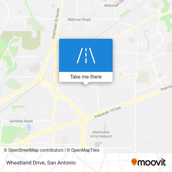 Wheatland Drive map