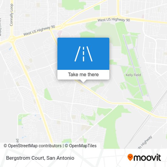 Bergstrom Court map