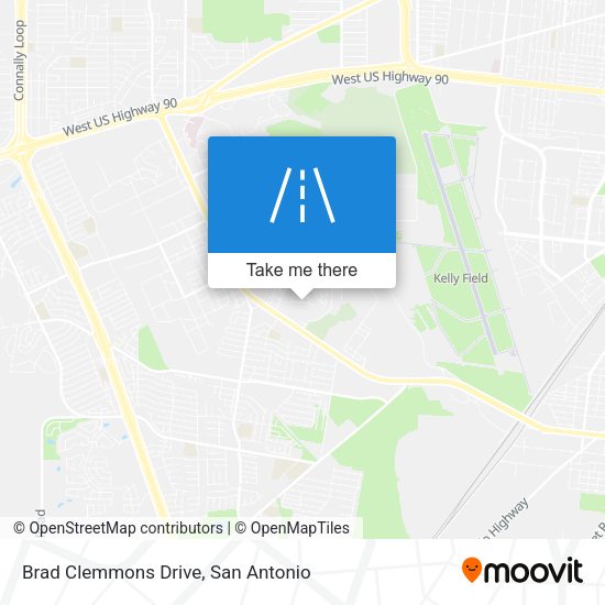Brad Clemmons Drive map