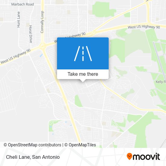 Mapa de Cheli Lane