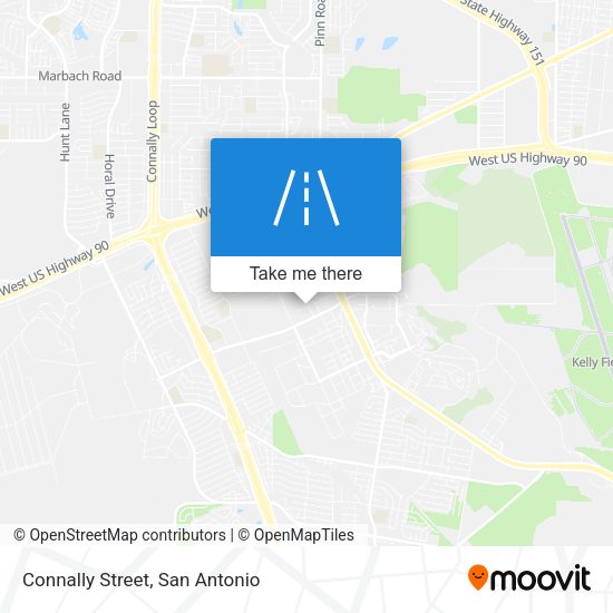 Mapa de Connally Street