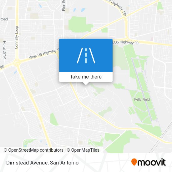 Dimstead Avenue map