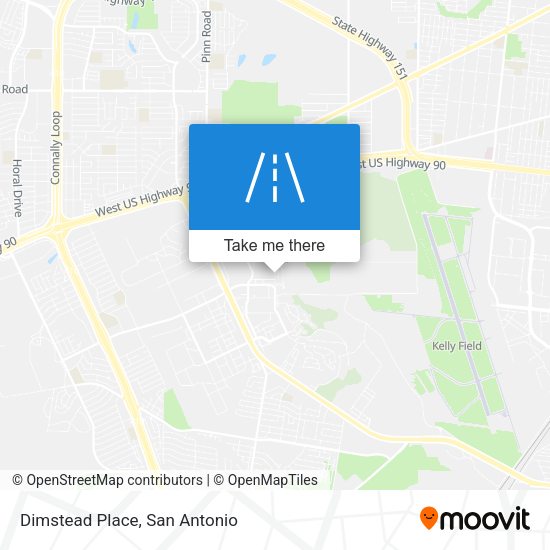 Dimstead Place map