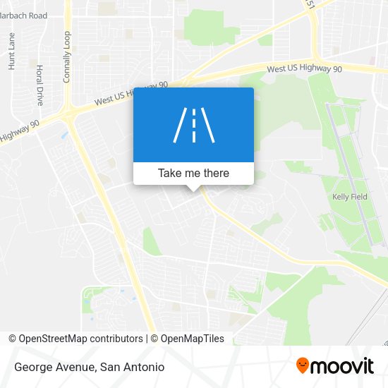 Mapa de George Avenue