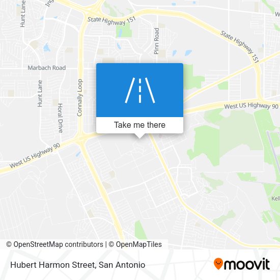 Hubert Harmon Street map