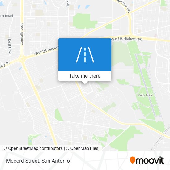 Mapa de Mccord Street