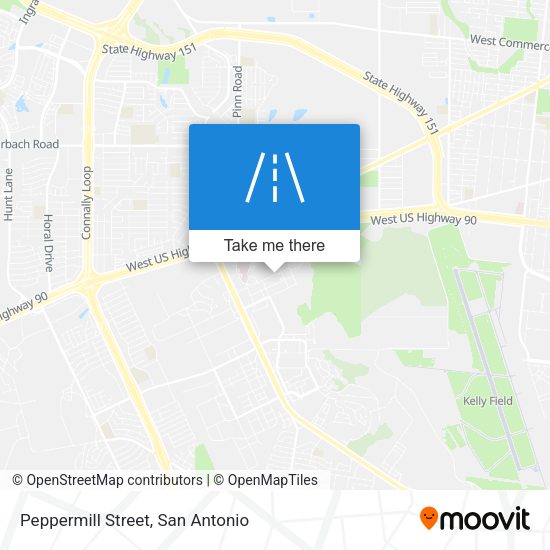 Peppermill Street map
