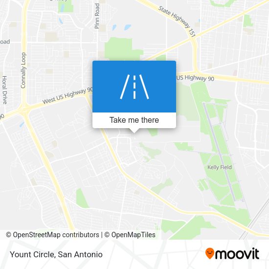 Mapa de Yount Circle