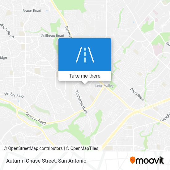 Mapa de Autumn Chase Street