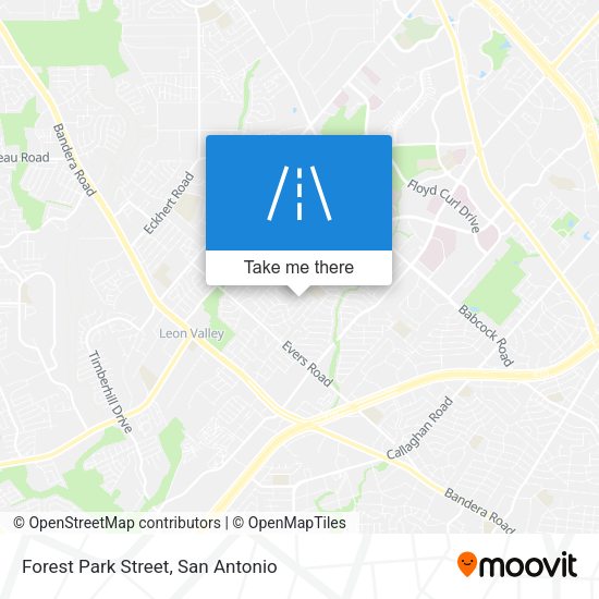 Mapa de Forest Park Street