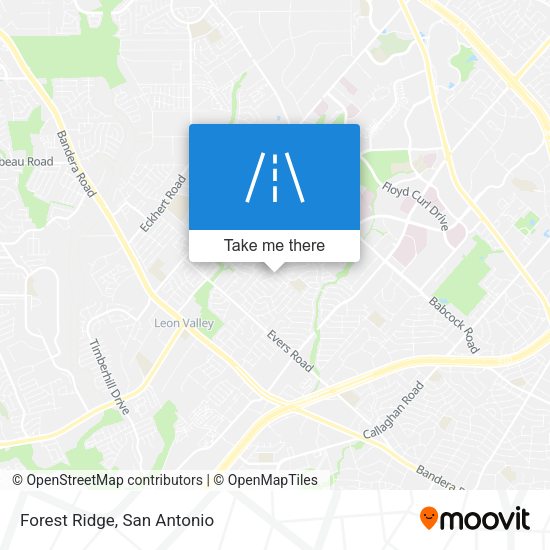 Mapa de Forest Ridge