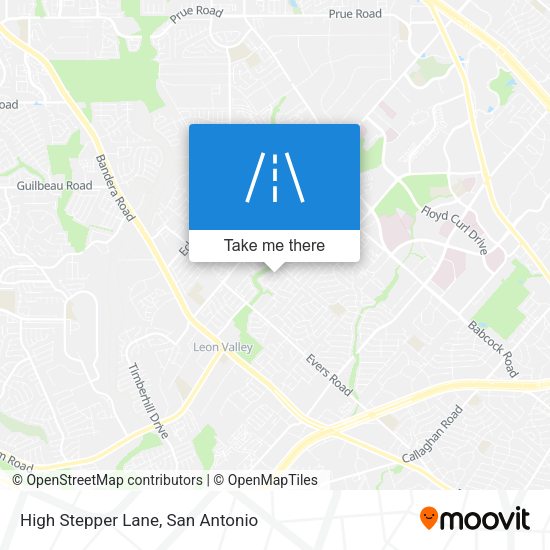 Mapa de High Stepper Lane