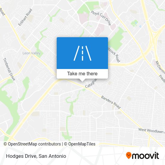 Mapa de Hodges Drive