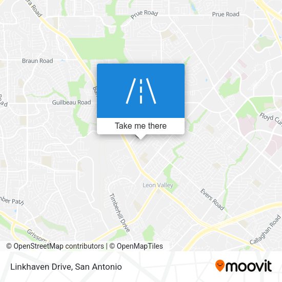 Linkhaven Drive map