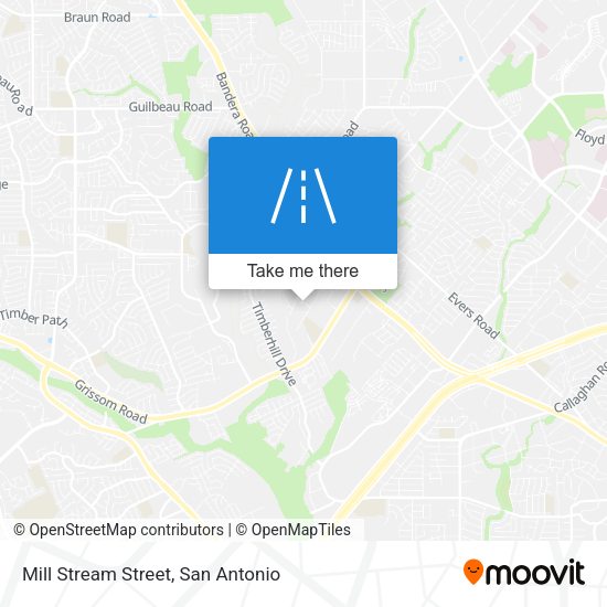 Mill Stream Street map