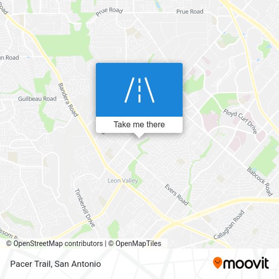 Mapa de Pacer Trail