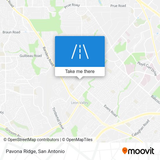 Mapa de Pavona Ridge