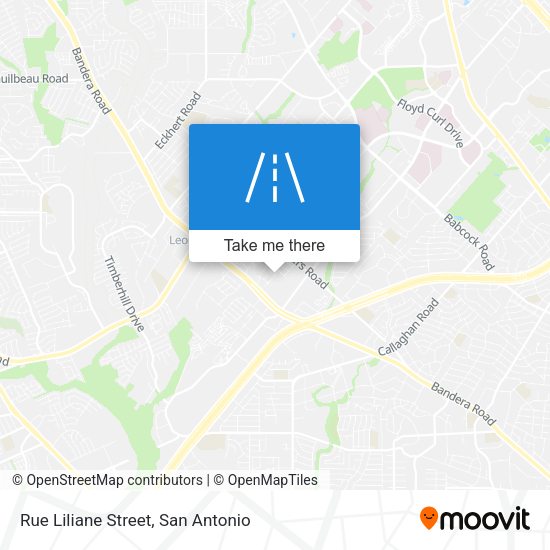 Rue Liliane Street map