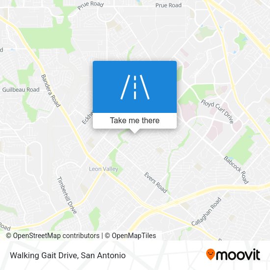 Walking Gait Drive map